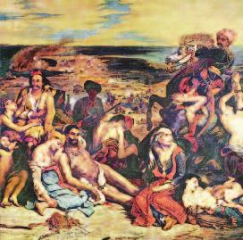 Σχολεία, εκπαίδευση, τέχνες και επιστήμες, εμπόριο και πολιτικά δικαιώματα παρακμάζουν μπροστά τους.