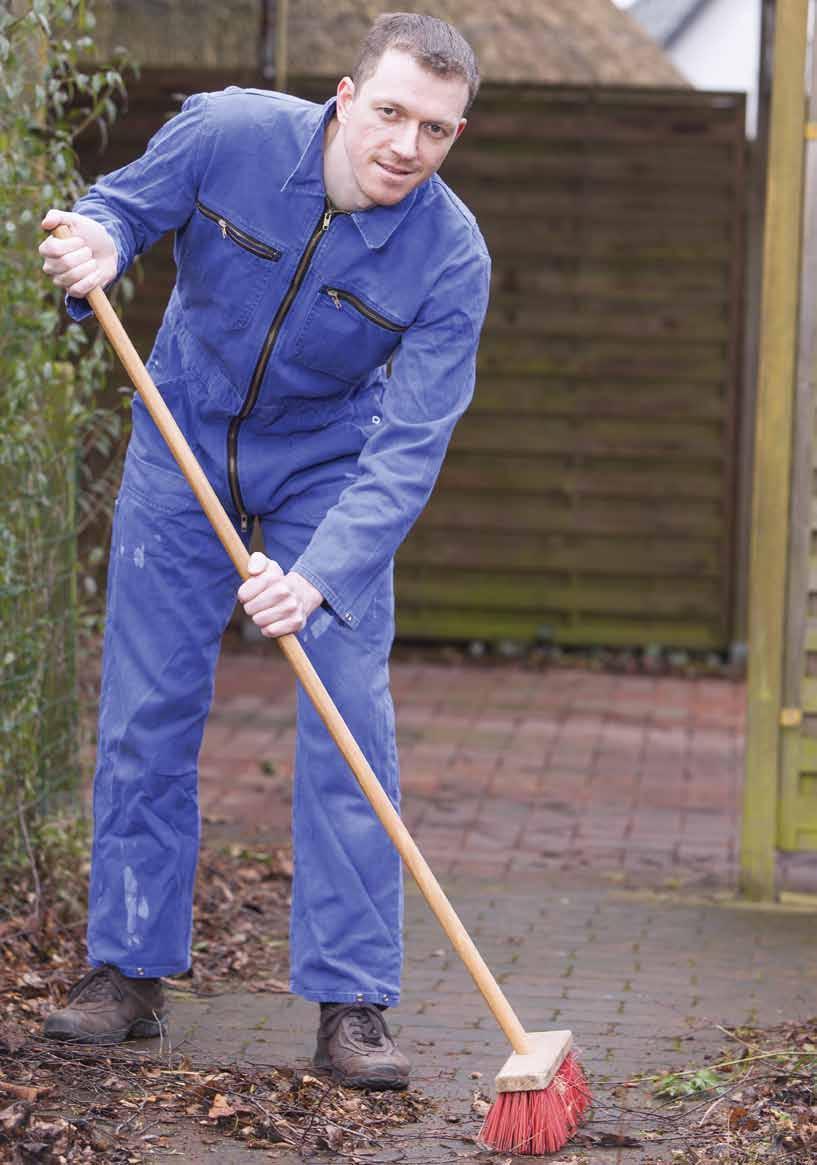 Code: 00100302 Σκουπάκι χόρτου μεσαίο Grass broom hand held medium