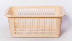 Rectangular laundry basket Cos rufe drept.