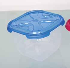 Food container FRESCO square 3 pieces set Cutii alimente patrate 3/set FRESCO 38,5x38,4x29 cm 58,1x20,5x56,4