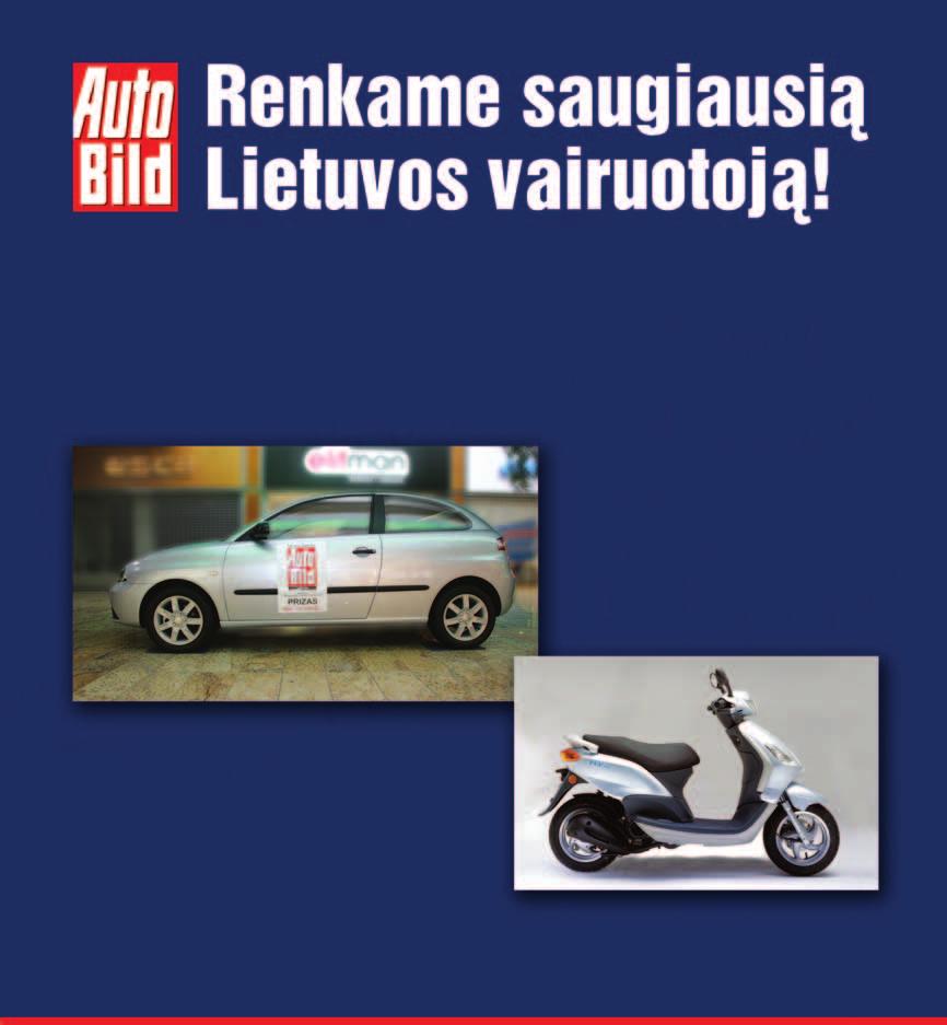 Jau tapo aiškūs Auto Bild Lietuva skaitytojai, kurie pateko į Saugiausio Lietuvos vairuotojo konkurso II etapą. II konkurso etapas vyks rugsėjo 9 d.