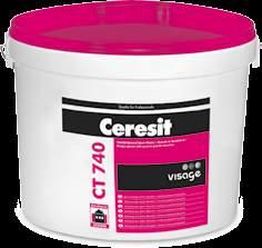 CT 740 Vopsea decorativă metalizată Vopsea de decor ce reflectă culori metalice pentru utilizare la exterior și la interior CARACTERISTICI absorbție scăzută rezistentă la condițiile atmosferice
