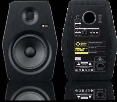 Turbo 8 Turbo 10s Turbo Series Silverback monitor με μονάδα woofer 8'' και silk dome tweeter 1''.