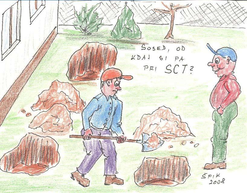 Špikov kot Zdaj narava je zaspana, povsod turobnost, mir kraljuje. Ker lenoba v zibel nam je dana, jesen povsem nas z njo okuje.