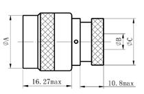 M85049/69-11AD How to order M85049/ 69-11 A D 1 2 3 4 5 1:M85049 Series Prefix 2:Rear shell type: 69 shrinking pipe adapter 3:shell size 09,11,13,15,17,19,21,23,25 4:Finishing: W-Olive-drab cadmium