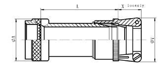 5:cable clipper code 01,02,03,04,05,06,07,08,09 6:blank (without special mark),a,b,c Table 1 Shell code Cable clipper code A Min 09 01 02 19.1 11 01 03 21.6 13 02 04 25.4 15 02 05 29.2 17 02 06 31.