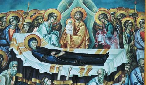 Светачник Успење Пресвете Богородице Господ који је на Синају заповедио петом заповешћу: поштуј оца свога и матер своју, показао је примером својим, како треба поштовати родитељку своју.