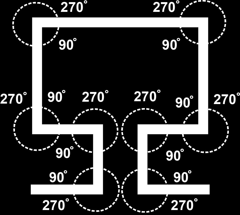 8 ΕΞΩΤΕΡΙΚΕΣ ΓΩΝΙΕΣ 270 Ο ΜΟΙΡΩΝ 8*270 Ο = 2160 Ο ΚΑΙ 2+1+6+0= 9 ΕΝΝΕΑ.