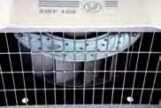 Με φυγοκεντρικό εξαεριστήρα με πτερύγια oπίσθιας κλίσεως. IP:44, κλάση Β για τα μοντέλα 100, 100Χ και 150.