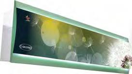 aircurtains ÁÅÑÏÊÏÕÑÔÉÍÅÓ ECO ΣΕΙΡΑ ΕCO ECO AIRCURTAINS Υψηλή αισθητική. Νέα σχεδίαση. Ανεμιστήρες υψηλής παροχής και πίεσης Απλές - Ηλεκτρικά θερμαινόμενες - Ζεστού νερού.