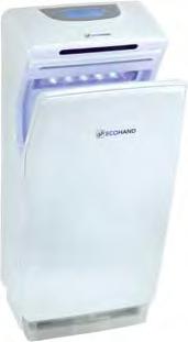 στεγνωτηρες ÓÔÅÃÍÙÔÇÑÅÓ ÅÉÑÏÓ TYΠΟΣ ECOHAND Νέο προϊόν FAST HAND DRYERS Γρήγορος, υγιεινός και ενεργειακά αποδοτικός στεγνωτήρας χεριών Αποδίδει άμεσα ένα ισχυρό ρεύμα αέρα που