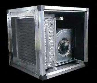 öõãïêåíôñéêïß åîáåñéóôþñåò ÖÕÃÏÊÅÍÔÑÉÊÁ ÁÅÑÏÈÅÑÌÁ ÓÅÉÑÁ THERMOBOX centrifugal thermobox Φυγοκεντρικά αερόθερμα με στοιχείο νερού Με φυγοκεντρικούς ανεμιστήρες διπλής αναρρόφησης σειράς CBM.