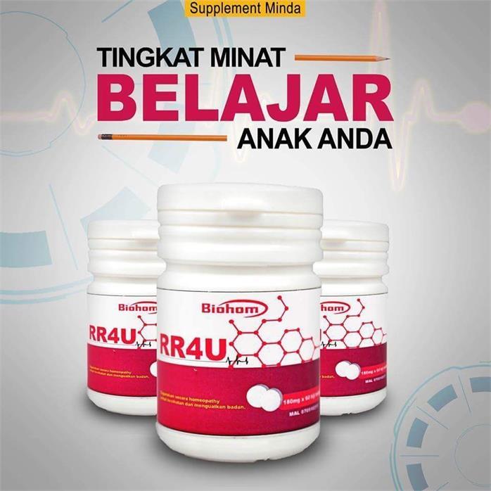 8 RR4U TABLET MINDA TERBAIK tablet minda rr4u ialah tablet minda berasaskan perubatan homeopathy yang sangat berkesan untuk perkembangan minda positif anak-anak.