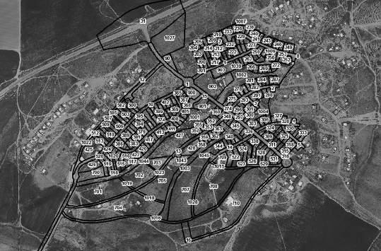 בשכונה 7 בתל-שבע, המופיעה באיור 1, הוקצו 40 מתוך 168 המגרשים לנשים בשלב א' בתראבין, המופיע באיור 2, הוקצו 35 מתוך 184 מגרשים לנשים.