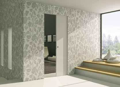 Eclisse SYNTESIS LINE posuvné ezzárubňové stavebné puzdro pre jednokrídlové dvere Model SYNTESIS LINE je odpoveď na požiadavky moderného interiérového dizajnu na čisté a minimalistické línie.