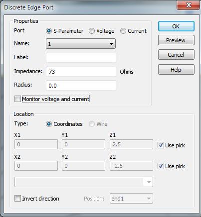 לאחר מכן לחצו על הצלמית: port Discrete תחת לשונית,Simulation ובחלון שיופיע