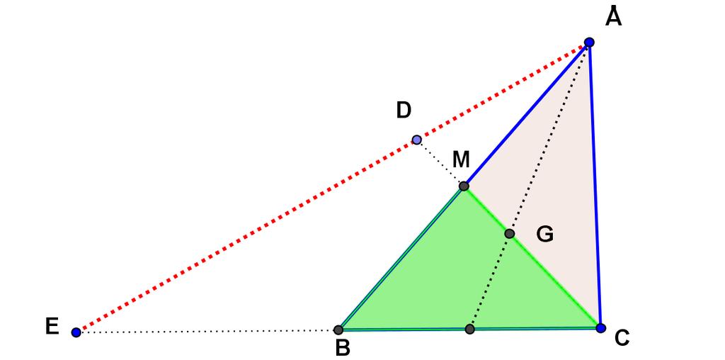 TEOREMA LUI MENELAUS IN PLAN SI SPATIU 5 Presupunem ca λ λ 2 λ 3 =. Putem considera numarul α = λ (λ 2 ). λ Acesta e solutie a primei ecuatii a sistemului (.