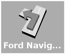 Γρήγορη εκκίνηση του συστήματος πλοήγησης Βασική λειτουργία E114213 2. Ενεργοποιήστε το κινητό σας τηλέφωνο και εκκινήστε το πρόγραμμα "Ford Mobile Navigation". 3.