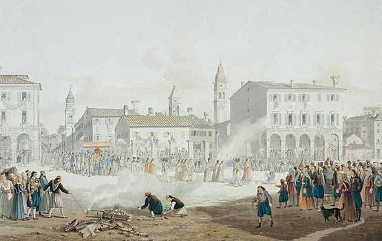 Η λιτανεία του Αγ. Σπυρίδωνος στην Kέρκυρα J. Cartwright, Views of the Ionian Islands, London 1821 της Ορθόδοξης Εκκλησίας, αλλά και της Κερκυραϊκής Κοινότητας.