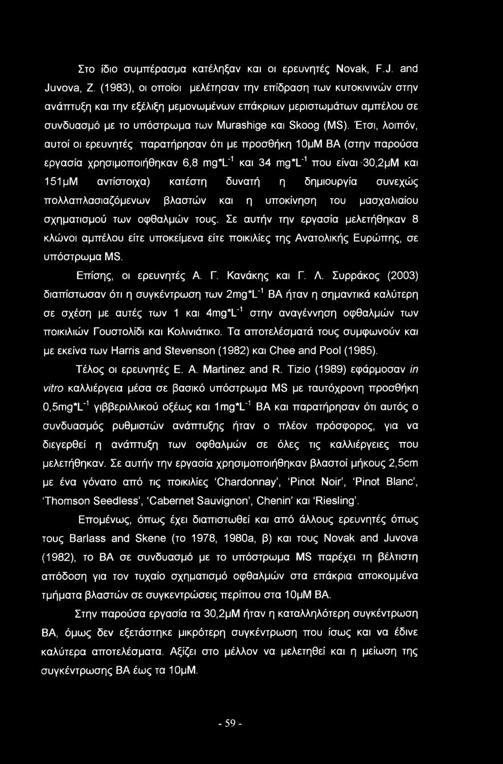 Στο ίδιο συμπέρασμα κατέληξαν και οι ερευνητές Nvak, F.J. and Juvva, Ζ.