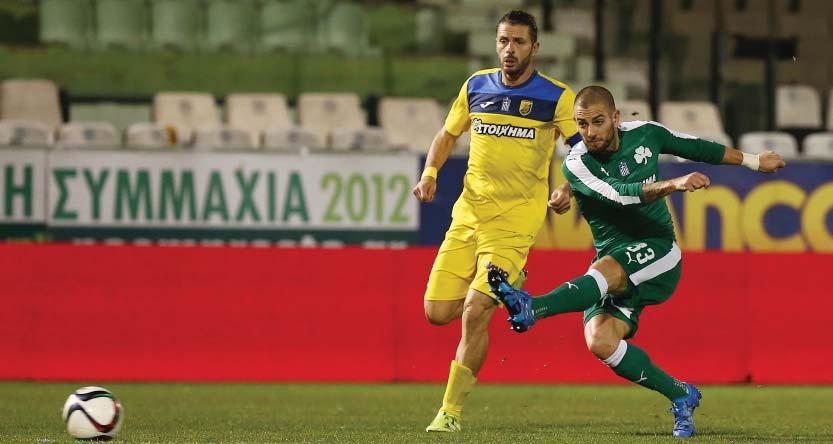 ΠΡΟΗΓΟΥΜΕΝΑ ΜΑΤΣ 04/01/2016 SUPER LEAGUE ΕΛΛΑΔΑ 2015-16 / 16η ΑΓΩΝΙΣΤΙΚΗ ΠΑΝΑΘΗΝΑΪΚΟΣ-ΠΑΝΑΙΤΩΛΙΚΟΣ 4-2 «Ποδαρικό» με νίκη Με πρωταγωνιστές τους Αμπέντ και Πέτριτς, που σκόραραν αμφότεροι από δυο