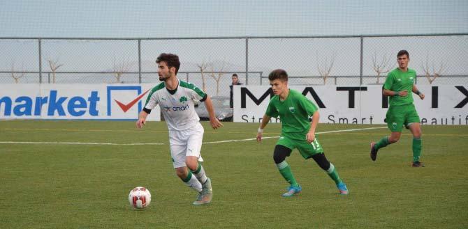 Κ17 10/01/2016 Super League - Novasports K17 2015-2016 / 1η Αγωνιστική - 1ος Γύρος ΠΑΝΑΘΗΝΑΪΚΟΣ-ΛΕΒΑΔΕΙΑΚΟΣ 2-1 ΣΧΟΛΕΣ ΠΟΔΟΣΦΑΙΡΟΥ ΠΑΝΑΘΗΝΑΪΚΟΥ ΓΙΑ ΠΑΙΔΙΑ ΑΠΟ 5 EΩΣ 15 ΕΤΩΝ «Ποδαρικό» με ανατροπή Αν