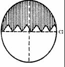 a Fig. 5. b Se deplasează măsuţa transversală a microscopului până când vârfurile filetului devin tangente la linia orizontală a plăcii liniate, luată drept linie de referinţă (fig.