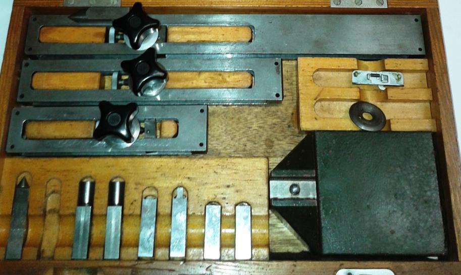 3 este trusa de accesorii pentru cale plan- paralele. 1 2 