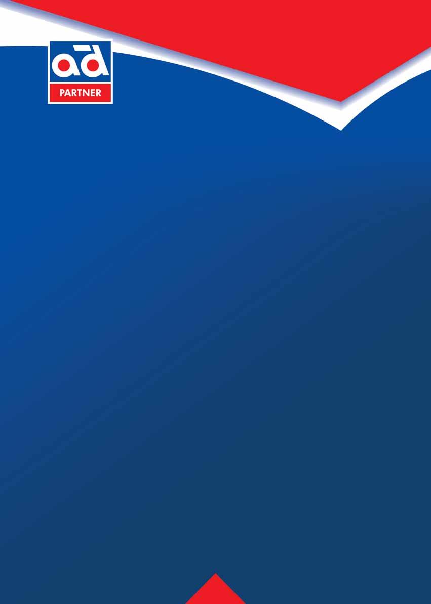 DISTRIBUČNÁ SIEŤ ČESKÁ REPUBLIKA AD BADOS Turnovská 362, Mn. Hradiště tel.: 326 771 971 AD BADOS V Lučinách 732, Liberec tel.: 482 736 373 AD BADOS Dornych 124, Brno tel.