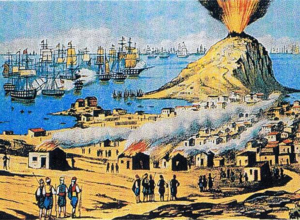 Το Μάρτιο του 1824 συνήφθη μεταξύ των δύο ανδρών συμφωνία, με την οποία ο Μεχμέτ Αλή δεχόταν να συμπράξει, υπό τον όρο να του παραχωρηθεί η Κρήτη, η Κύπρος και να διορισθεί ο θετός γιος του, Ιμπραήμ,