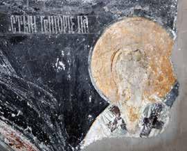 Ni{ i Vizantija XII 413 kon sta/n tina grad(a). 16 На средини доње половине источног зида северног студеничког вестибила смештена је ниша украшена представом Христа на престолу.