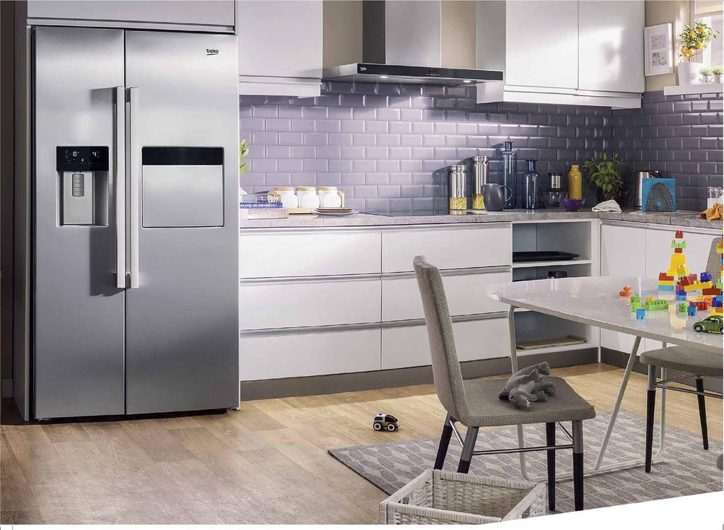 Από τα τελευταίας τεχνολογίας μεγάλης χωρητικότητας ψυγεία τύπου ντουλάπας έως ένα απλό ψυγείο, η σειρά ψυγείων Beko έχει αναπτυχθεί ώστε να συνδυάζει τον μοντέρνο σχεδιασμό με την πιο σύγχρονη