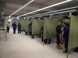 Μετά από τρεις εβδομάδες θεωρητικής και πρακτικής εκπαίδευσης καθώς και προετοιμασίας για τις εξετάσεις, οι εκπαιδευόμενοι επέδειξαν με επιτυχία τις δεξιότητες που απέκτησαν.