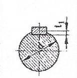 Άτρακτος διάτρητη Wb 0,1d 3 0,012(D+d) 3