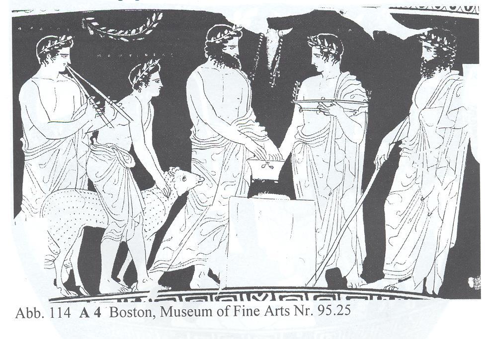 Cratère attique à figures