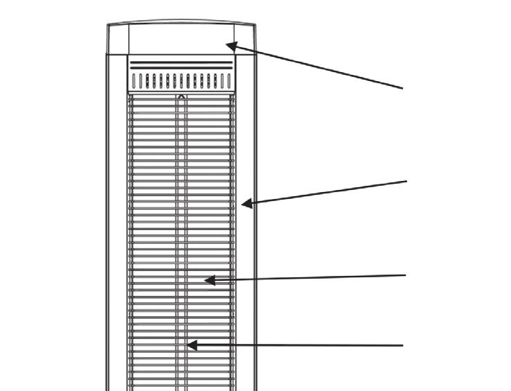 Product Diagram COPING FRONT SHELL