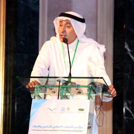 استنتاجات رسائل وبيانات كلمة فهد بن سلطان آل سلطان نائب األمين العام لمركز الملك عبدالعزيز للحوار الوطني أرحب بكم يف ختام أعمال مؤتمر الشباب الدويل للتطزع والحوار وأود أن أتقدم بالشكر لكل من وزارة