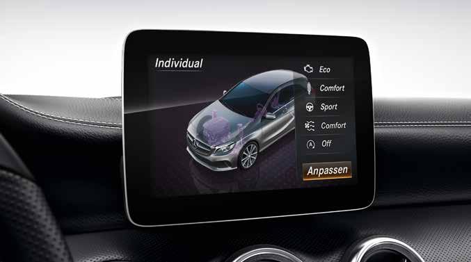 DYNAMIC SELECT. Έντονες συγκινήσεις. Στην A-Class κατευθείαν από την κορυφαία κατηγορία: DYNAMIC SELECT. Ένα μικρό πλήκτρο με τεράστια επίδραση.