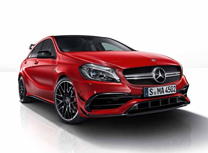 ΣΗΜΑΝΤΙΚΆ ΧΑΡΑΚΤΗΡΙΣΤΙΚΆ ΑΠΌ ΤΟ AMG PERFORMANCE STUDIO Πακέτο Night AMG Πακέτο αεροδυναμικής AMG Καλύμματα εξωτερικών καθρεπτών AMG Carbon Πακέτο AMG DYNAMIC PLUS με διαφορικό περιορισμένης ολίσθησης