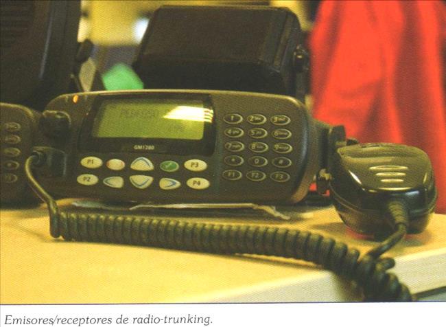 RADIO TRUNKING Sistema (analóxico) de radio para aplicacións privadas.