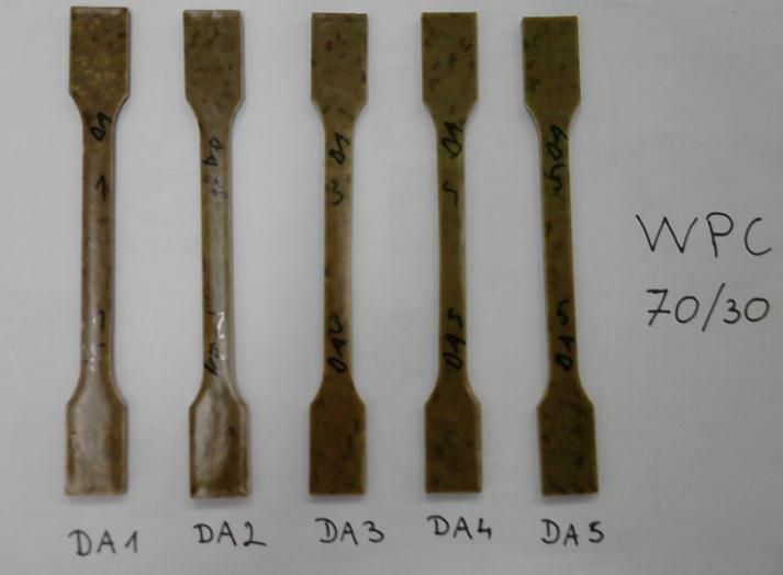 29. Epruvete (WPC 70/30) za