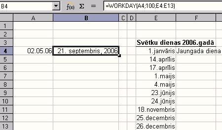 attēls: Funkcijas Workday argumenti 39.