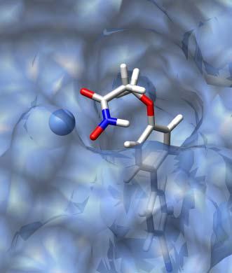 protein-inhibitor interactions together with the standard deviation