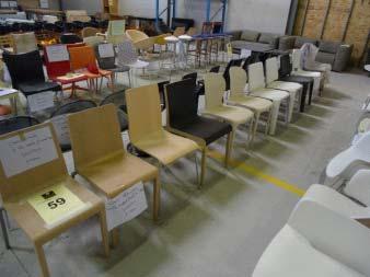 Café Chairs - Assorted LOT 60