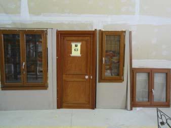 (ID:87457) 0 Wooden Front Door with 2 x