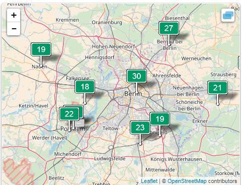 PM 10 30 (AQI) 25 51 Ο 3 16 (AQI) 1 18 NO 2 23 (AQI) 10 31 Θερμοκρασία -1 ο C -2 9 Εικόνα 22 Τιμές μέτρησης ρύπων με καταγραφή τρέχουσας κατάστασης και ελαχίστων μέγιστων τιμών στο