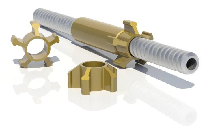 άνοιγμα Βάρος  Thread Internal opening Weight SD-R32-N-RN50120 R32 50 mm 0,90 kg SD-R38-N-RN60125 R38 60 mm 1,20 kg Πλάκες αγκύρωσης