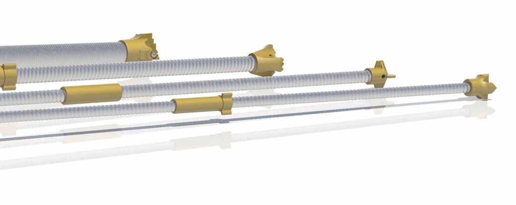 Εφαρμογές συστημάτων αγκύρωσης ELEBAR -SD Applications of ELEBAR -SD anchors 1. Tunnelling - Mining The Radial rock bolting, forepoling, tunnel entrance preparation/support, slope stabization 2.