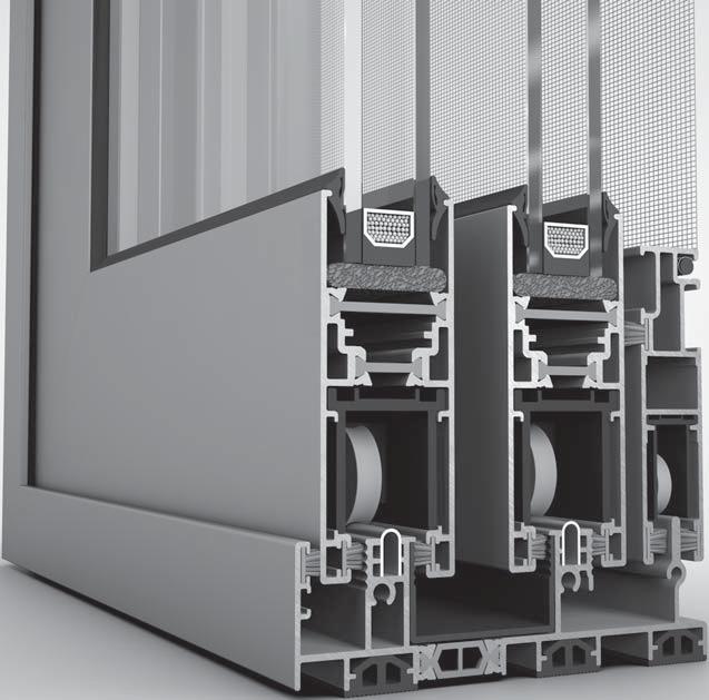 WINDOW CONCEPT IS A SLIDING WINDOW AND DOOR SYSTEM WITH THERMAL BREAK, SUITABLE FOR OPPOSED AND IN-WALL DOORS AND WINDOWS WITH HIGH REQUIREMENTS FOR THERMAL INSULATION, FUNCTIONALITY AND AESTHETICS