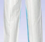 BizTex Mικροπορώδες 60g Λευκό M-3XL Ελαστικές μανσέτες EN 13982-1 EN 1149 EN 14605 Χρήση από τη Βιομηχανία Προτεινόμενες